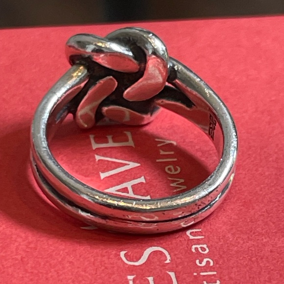 James Avery Retired Lovers Knot Ring - Picture 3 of 7